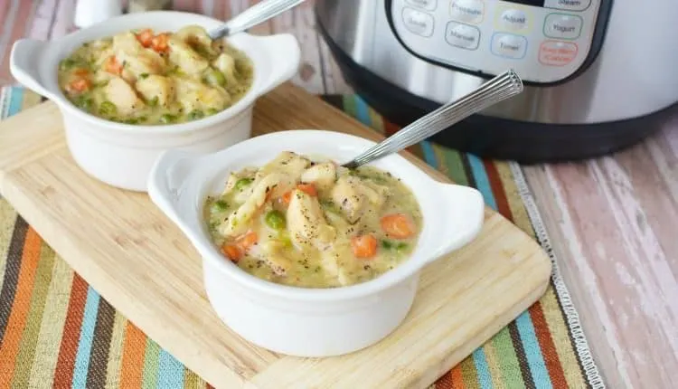 Instant Pot Chicken & Dumplings